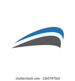 swoosh icon vector