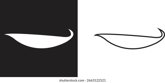 Swoosh Icons Vector Set, Collection and Group, Speed Motion Swirl Curves, Dynamic Wave Tail Shapes, Minimal Flat Line Style, Monochrome Silhouette Graphic Bundle for Logo, Sport and Abstract Design