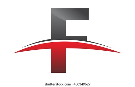 Swoosh Initial F