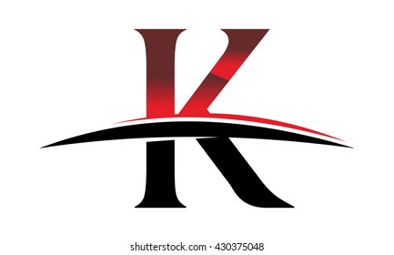 Swoosh Initial K