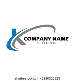 A swoosh logo 2 template