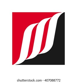 swoosh logo vector. icon logo.