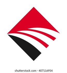 swoosh logo vector. icon logo.