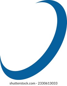 Swoosh logo vector image design