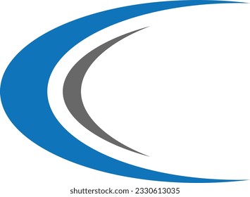 Diseño de imagen vectorial del logotipo Swoosh