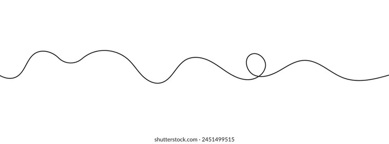  Swoosh, swash underline stroke set. Abstract wavy thin line. Squiggle elements. Vector illustration. EPS 10. isolated on the white background.