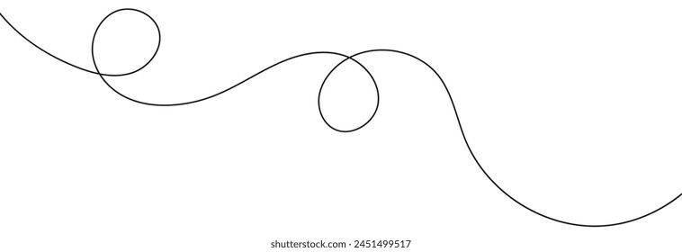  Swoosh, swash underline stroke set. Abstract wavy thin line. Squiggle elements. Vector illustration. EPS 10. isolated on the white background.