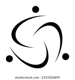 Swoosh vector. Swish doodle swoosh element simple design vector on white background. Design concept element swash and swooshes tails design template. Vector illustration. EPS 10