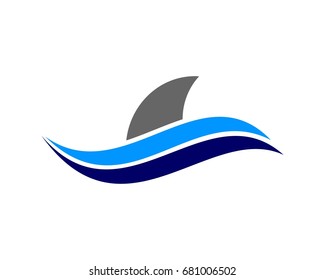Swoosh wave abstract template
