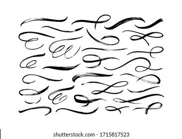 samle Original gør det fladt Calligraphy Free Brushes - Photoshop brushes