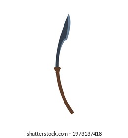 Sword antique weapon vector illustration medieval sharp blade icon. Isolated sword knight fantasy battle silhouette icon. Warrior war symbol military handle broadsword. Cartoon medieval weapon