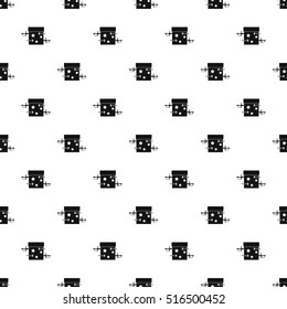 Sword box illusion pattern. Simple illustration of sword box illusion vector pattern for web