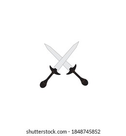 sword design ilustration icon logo templat

