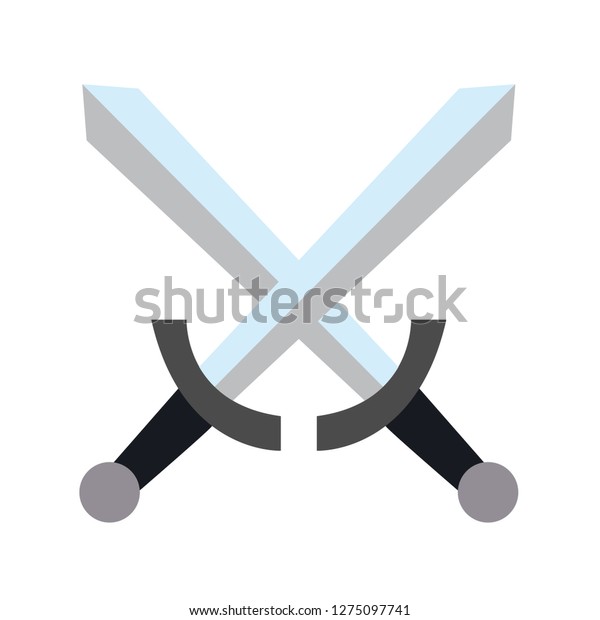 Sword Emoji Vector Stock Vector (Royalty Free) 1275097741 | Shutterstock