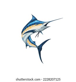 Sword fish vector illustration - Sea Life 