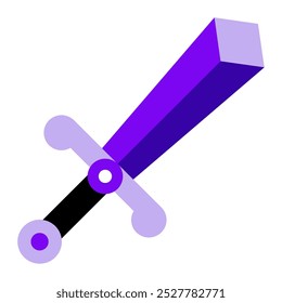 Sword Gaming vector icon illustration