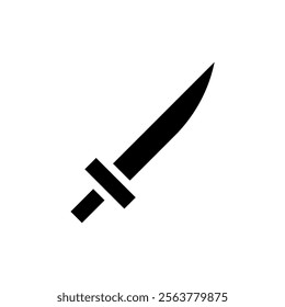 Sword icon. Concept of war, battle, and conflict.