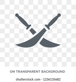 Sword icon. Sword design concept from  collection. Simple element vector illustration on transparent background.