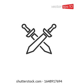Sword Icon Design Vector Illustration