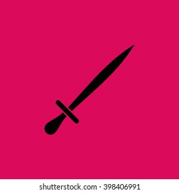 Sword Icon. Eps-10.