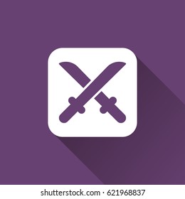 sword icon. fight design
