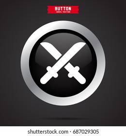 sword icon. fight design