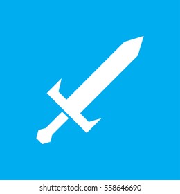 sword icon illustration isolated vector sign symbol