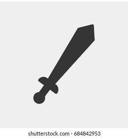 Sword  icon illustration isolated vector sign symbol