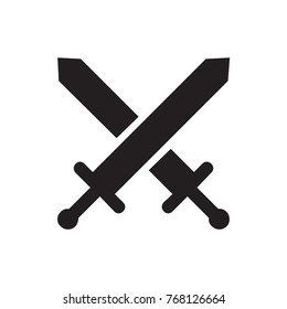sword icon illustration isolated vector sign symbol
