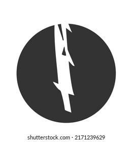 diseño de icono de espada y logotipo