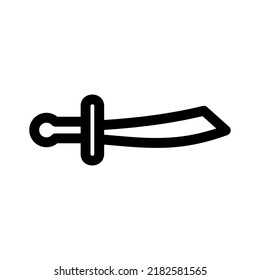 sword icon or logo isolated sign symbol vector illustration - high quality black style vector icons
