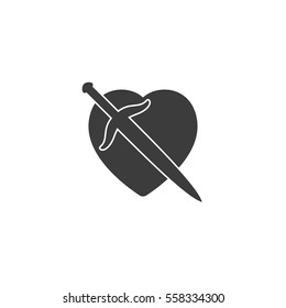 sword icon. sign design