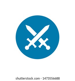 sword icon vector beautiful, isolated vector eps illustration