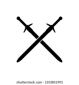sword icon vector beautiful, isolated vector eps illustration