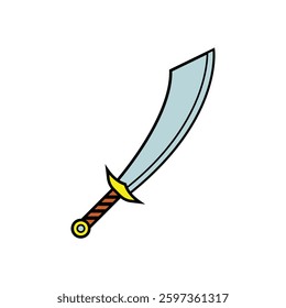 Sword Icon Vector Graphic Illustration