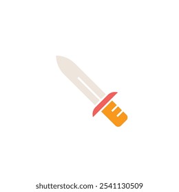 Personalizável Ilustração de Vetor de Ícone de Espada