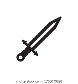 Sword Icon Vector Illustration Design