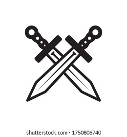 Sword Icon Vector Illustration Design