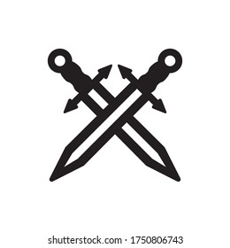 Sword Icon Vector Illustration Design