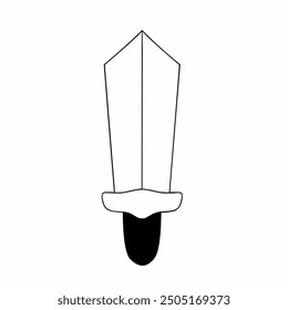 sword icon vector illustration design