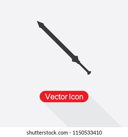 Sword Icon Vector Illustration Eps10