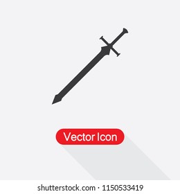 Sword Icon Vector Illustration Eps10