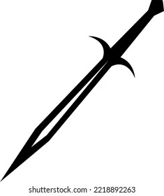 Sword icon vector illustration on white background..eps
