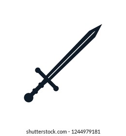 Sword icon vector logo template