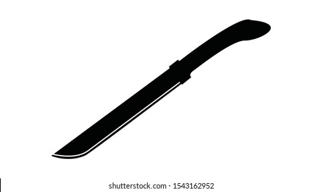sword icon vector on white background. warrior symbol and sign