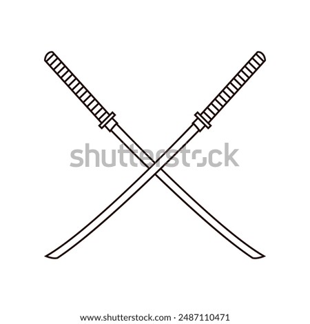 Sword icon vector. saber illustration sign. weapon symbol. steel logo.
