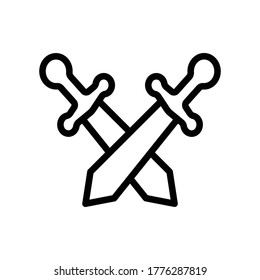 Vektorsymbol für Schwertsymbol