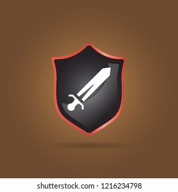 sword icon. war sign