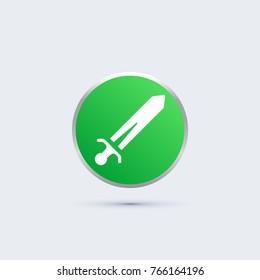 sword icon. war sign