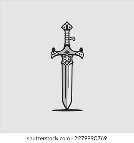 Premium Vector  Illustration of sword